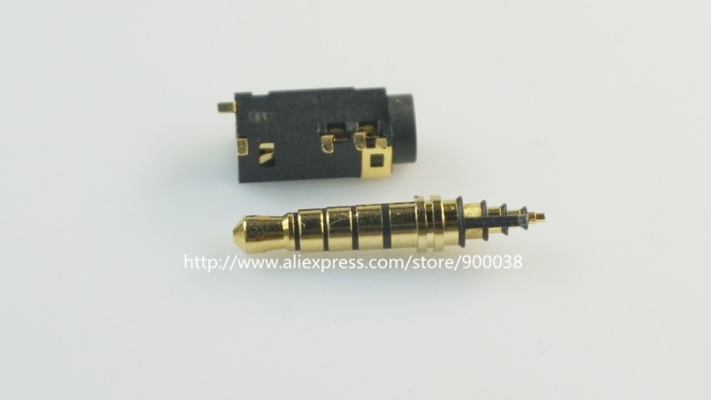 5 Ʈ  & amp;  5  ȭ  3.5mm 5    ׷ ̾ ÷ SMD Ÿ  ο ִ  DC30V 0.5A Rohs/5 sets Male & Female 5 pole Phone jack 3.5mm 5